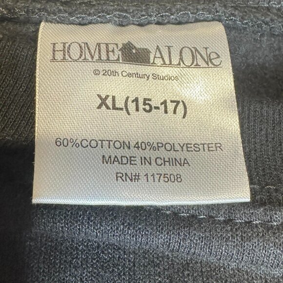 Black Ugly Christmas Sweater Home Alone Filthy Animal XL (16-17) - Picture 4 of 11